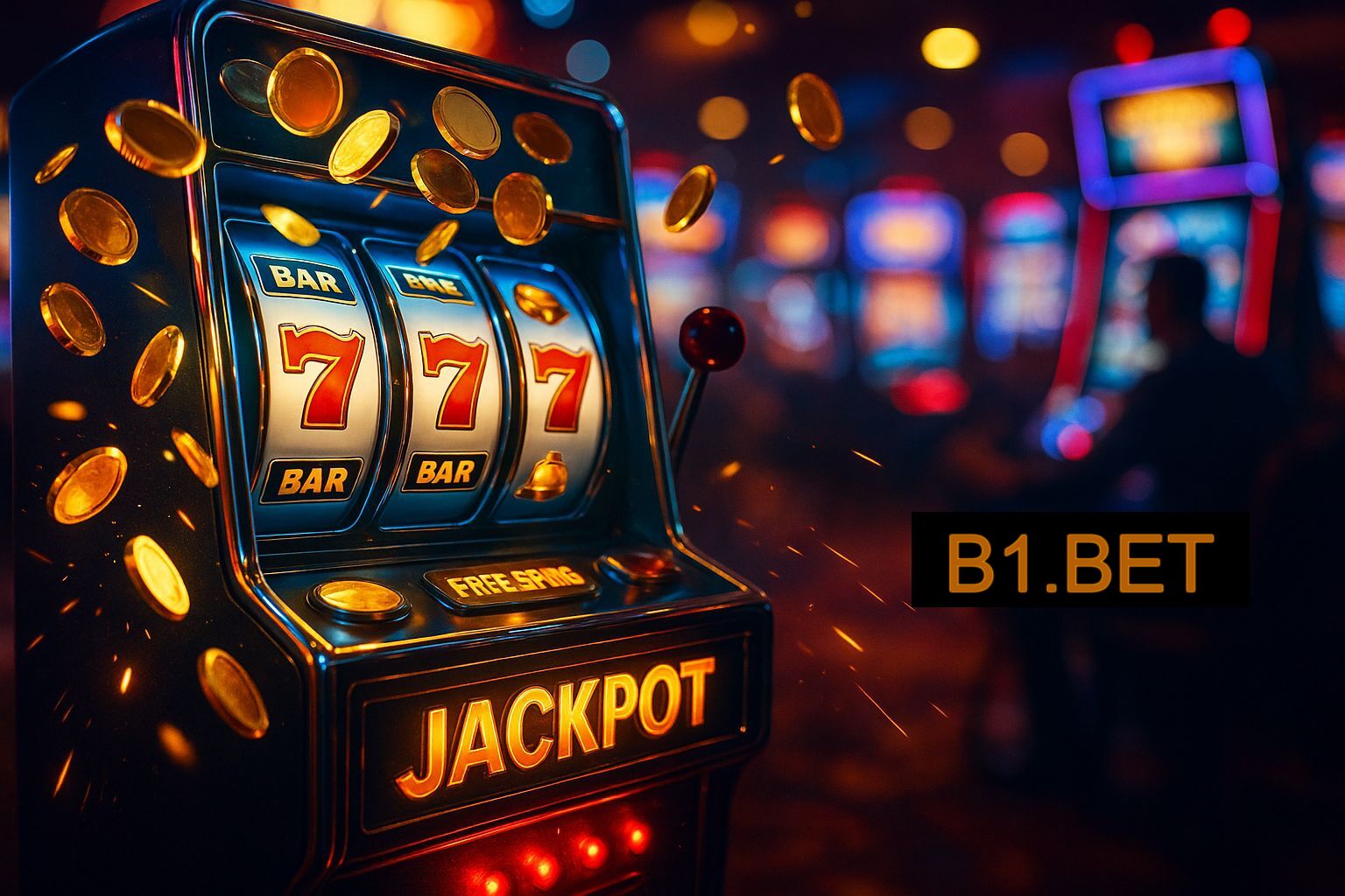 Diversos jogos de caça-níqueis